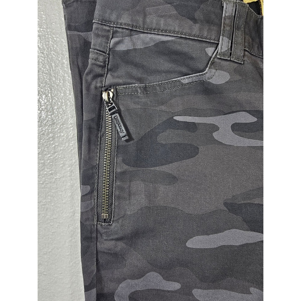 Democracy Ab Technology Jeggings Womens 4 Grey Camo Curve Equality Slimming Pant - Picture 9 of 9